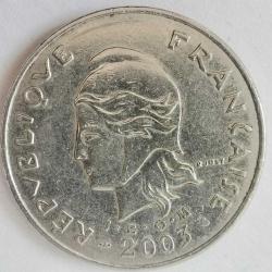 FRANSIZ POLİNEZYASI  2003  50 FRANK