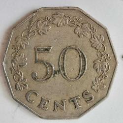 MALTA 1972   50 CENT