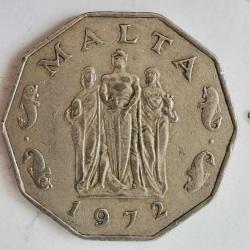 MALTA 1972   50 CENT