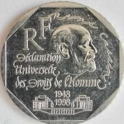 FRANSA 1998  2  FRANK  HATIRA  Evrensel İnsan Hakları Deklarasyonunun 50. yıl dönümü