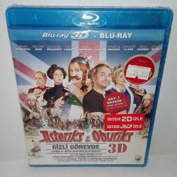 Blu-Ray 3D Asteriks ve Oburiks gizli görevde Bluray. Ambalajında sıfır Orijinal. Türkçe dublaj. koleksiyonluk