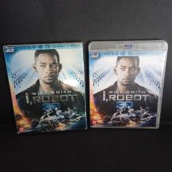 Blu-ray 3D + Dvd i robot Bluray ben I robot. Orijinal. Diskler temiz.