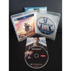 Blu-ray 3D + Dvd i robot Bluray ben I robot. Orijinal. Diskler temiz.