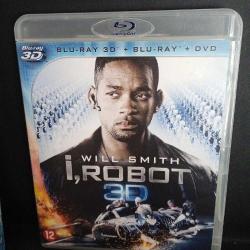 Blu-ray 3D + Dvd i robot Bluray ben I robot. Orijinal. Diskler temiz.