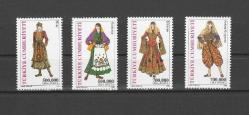 2003 TÜRK KADIN KIYAFETLERİ MNH