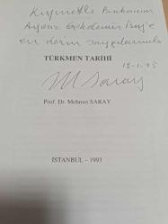 Türkmen Tarihi [İMZALI] / Yeni Türk Cumhuriyetleri Tarihi Serisi - 5