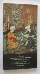 Persian - Tajik Poetry in XIV - XVII Centruies Miniatures from USSR Collections [RUSÇA ve İNGİLİZCE]