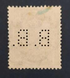 Almanya Bayern 1888 - perfore
