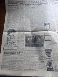 Cumhuriyet Gazetesi - 9 Ocak 1955 - selametin tek şartı yazan Nadir Nadi Başmakale - İsrail Amerikan ve İngiliz elçileri dedikoduyu yalanladılar - Adnan Menderes'in Bağdat'ta Ortadoğu Paktı için yaptığı konuşmalar endişe yaratmamış - Fatin Rüştü Zorlu bağdat'a niçin gitti - Suriye'de Adnan Menderes'i davet ediyor - maliye vekili Hasan Polatkan Almanya'ya gidiyor - Galatasaraylı Bülent Eken futbola veda etti fotoğraf - Adalet tartışılabilir mi yazan Hasan Ali Yücel -  On İkiye Bir Var yazan fahriye Celal - Galatasaray dün Sarajevo ile 3-3 berabere kaldı - Sarajevo bugün Beşiktaş'la oynuyor - oyuncu Kız filmi Taksim sinemasında - Titanik Faciası filmi atlas sinemasında  - yaz bekarı oyunu küçük sahnede - Zoraki Diplomat yazan Yakup Kadri Karaosmanoğlu Yazı Dizisi - Sahte Kahraman Lawrence derleyen Samih Sami Yazı Dizisi - Günün resimleri - Tarihe Geçmiş Büyük Aşklar Kral 14. Lui ve Luiz dö Lavalyer - şehir tiyatrosunda İ. Galip Arcan'ın istifası meselesi - Sümerbank 1955 ikramiye planı