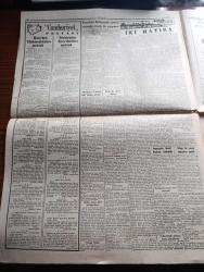 Cumhuriyet Gazetesi - 15 Kasım 1950 - Kore'deki birliğimizle çeteler arasında büyük bir çarpışma - birliğimizin cepheye hareketinden önce yapılan tatbikattan bir intiba fotoğraf - Başbakan Adnan Menderes muhalefetin zayıf olduğunu ileri sürüyor - Amerika'da 40.000 kişi askere çağrıldı - Muzaffer Kayalıbay ölüm hadisesi ile alakalı Ömer İnönü davası - yeni yol vergisi Kanunu - Dün Beykoz'da büyük bir eroin imalathanesi bulundu - karanlık oda yazan Peride Celal - maarifteki istikrarsızlık yazan Burhan Felek - İstanbul basketbol teşvik turnuvası - İsveç takımı AİK Ankara'ya da gelecek - Tüccar Horn filmi İpek sinemasında - Kraliçe Kristin Filmi şark ve İnci sinemasında - küçük hikaye niyet yazan Haluk Eser - Çin'in Kore harbine müdahalesi ne gibi neticeler doğurabilir - İstanbul belediyesi şehir tiyatroları dram kısmında ihtiras tramvayı komedi kısmında tersine Dünya - Kore'den Türkiyedekilere mektup - Türkiyeden Koredekilere mektup - 1950-1951 Yunus Nadi mükafatı Milli mücadele hatırası