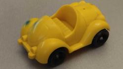 VİKİNG YUMUŞAK PLASTİK ARABA 1979 YILI NADİR İSVEÇ YAPIMI  KOLEKSİYONDAN ÇIKMA KULLANILMIŞ