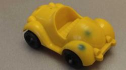 VİKİNG YUMUŞAK PLASTİK ARABA 1979 YILI NADİR İSVEÇ YAPIMI  KOLEKSİYONDAN ÇIKMA KULLANILMIŞ