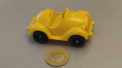 VİKİNG YUMUŞAK PLASTİK ARABA 1979 YILI NADİR İSVEÇ YAPIMI  KOLEKSİYONDAN ÇIKMA KULLANILMIŞ