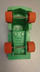 VİKİNG YUMUŞAK PLASTİK ARABA 1979 YILI NADİR İSVEÇ YAPIMI  KOLEKSİYONDAN ÇIKMA KULLANILMIŞ