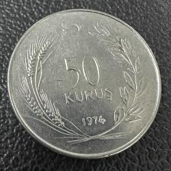 50 Kuruş 1974