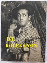 BESTECİ ve ARANJÖR FECRİ EBCİOĞLU'NUN ORİJİNAL BÜYÜK BOY FOTOĞRAFI - 24 x 18 cm EBADINDA - FECRİ EBCİOĞLU'NUN 1960'LARDA KOVBOY ŞAPKASI ve TABANCASIYLA POZ VERİRKEN ÇEKİLMİŞ BİR FOTOĞRAFI