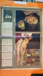 HAYAT HAFTALIK HABER MECMUA, DERGİSİ-   ORTA SAYFA POSTERİ: KÖPEKLI ÇOCUK FOTOĞRAFI - MART 1967 SAYI: 11 SIRA NO: 544 ESRA BEREKET - MÜKERREM BEREKET - OSMAN ALI HAN BAHADIR - DÜRRÜSEHVAR - RAJENDRA PRASAD - JAWAHARLAL NEHRU - INDIRA GANDHI - LEYLA ERDURAN - GRACE KELLY - PRENSES GRACE - PRENS RAINIER - CAROLINE - ALBERT - STÉPHANIE - GARY COOPER - HAYDARABAT NIZAMI - HAYDARABAT SARAYI - HAYDARABAT HÜKÜMDARLARI ARASINDA BİR TÜRK KIZI - SARAY DEĞİL SANKİ ÇOCUK BAHÇESİ - GERİYE DÖNÜŞ YOK - OSCAR ARMAĞANI - KAHAMAN ŞERİF - KELEPÇELİ AŞIK - TAŞRA KIZI - HOLLYWOOD ZİYARETİ - MODA - N. RICCI - PARIS MODA EVLERİ - IRA DE FÜRSTENBERG - BRIGITTE BARDOT - URSULA ANDRESS - SOPHIA LOREN - GRACE KELLY - PRENSES GRACE - PRENS RAINIER - CAROLINE - MONACO SARAYI - MONTE CARLO'NUN 100. YILDÖNÜMÜ - EVLİLİKLERİNİN 10. YILI - SARAY DEĞİL SANKİ ÇOCUK BAHÇESİ - BEN PRENSES IRA HERŞEYİ AÇIKLIYORUM -  EKSİKSİZ TAM TAKIM 48 SAYFA