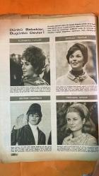 HAYAT HAFTALIK HABER MECMUA, DERGİSİ-   ORTA SAYFA POSTER : PAZAR KAYIĞI RESSAM BRINDESI FOTOĞRAFI -  14 ARALIK 1967 SAYI: 51 SIRA NO: 584 DÜMBÜLLÜ - JUNE ANDREWS - LAU YAN - SALİH ACAR - ZEKİ KUNERALP - BAYAN LAHOR - BAYAN AKTAN - BAYAN ÇAĞLAYANGİL - SEFİR BUGARCIC - JOHANNÉS ITEM - BEATLES - GUNTHER SACHS - REITA FERIA - ELIZABETH TAYLOR - SHIRLEY TEMPLE - GEORGE HARRISON - PRENSES GRACE - MONACO PRENSİ RAINIER - VIM TEMİZLİK TOZU REKLAMI -  EKSİKSİZ TAM TAKIM 48 SAYFA