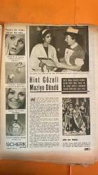 HAYAT HAFTALIK HABER MECMUA, DERGİSİ-   ORTA SAYFA POSTER : PAZAR KAYIĞI RESSAM BRINDESI FOTOĞRAFI -  14 ARALIK 1967 SAYI: 51 SIRA NO: 584 DÜMBÜLLÜ - JUNE ANDREWS - LAU YAN - SALİH ACAR - ZEKİ KUNERALP - BAYAN LAHOR - BAYAN AKTAN - BAYAN ÇAĞLAYANGİL - SEFİR BUGARCIC - JOHANNÉS ITEM - BEATLES - GUNTHER SACHS - REITA FERIA - ELIZABETH TAYLOR - SHIRLEY TEMPLE - GEORGE HARRISON - PRENSES GRACE - MONACO PRENSİ RAINIER - VIM TEMİZLİK TOZU REKLAMI -  EKSİKSİZ TAM TAKIM 48 SAYFA