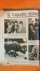 HAYAT HAFTALIK HABER MECMUA, DERGİSİ-   ORTA SAYFA POSTER : PAZAR KAYIĞI RESSAM BRINDESI FOTOĞRAFI -  14 ARALIK 1967 SAYI: 51 SIRA NO: 584 DÜMBÜLLÜ - JUNE ANDREWS - LAU YAN - SALİH ACAR - ZEKİ KUNERALP - BAYAN LAHOR - BAYAN AKTAN - BAYAN ÇAĞLAYANGİL - SEFİR BUGARCIC - JOHANNÉS ITEM - BEATLES - GUNTHER SACHS - REITA FERIA - ELIZABETH TAYLOR - SHIRLEY TEMPLE - GEORGE HARRISON - PRENSES GRACE - MONACO PRENSİ RAINIER - VIM TEMİZLİK TOZU REKLAMI -  EKSİKSİZ TAM TAKIM 48 SAYFA