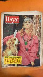 HAYAT HAFTALIK HABER MECMUA, DERGİSİ-   SAYI: 24 SIRA NO: 714 TARİH: 11 HAZİRAN 1970 PAT BOOTH - DAVID DOGLEY - SUNA SELEN - FATOŞ ALTINKUM - GÜLEN YETKİN - ALEV AKMANSOY - ÇAĞLA KURTULUŞ - BÜLBEN KURTBEK - PİRAYE UZUN - FUNDA - DENİZ ZORLU - İNCİ DOĞAN - GEZEN - İNCİ ŞENEL - NAZAN DİVİTÇİOĞLU - MİNE KÜRKÇÜOĞLU - JANE FONDA - ROGER VADIM - RICHARD NIXON - CÜNEYT GÖKÇER - AYTEN GÖKÇER - DENİZ GÖKÇER - ŞAHAP AKALIN - GERARD STERN - BRIGITTE MİDİL - VEYSİ MİDİL - PAUL MCCARTNEY - RINGO STARR - JOHN LENNON - GEORGE HARRISON - BRIAN EPSTEIN KENNEDY'Yİ ÖLDÜREN ÜÇ KİŞİDİR - MANKENLER TATİLE ELBİSELER SANDIĞA - ARTİSTİN DÜŞMAN OLDUĞU BAŞKAN - VARSA YOKSA POLİTİKA - BÜTÜN YIL EĞLENDİRİP BİR GÜN EĞLENDİLER - DÜNYANIN GÖZÜ YİNE ONLARIN ÜZERİNDE - BEATLES - TÜRKİYE ANSİKLOPEDİSİ - TEKİRDAĞ -  EKSİKSİZ TAM TAKIM 48 SAYFA