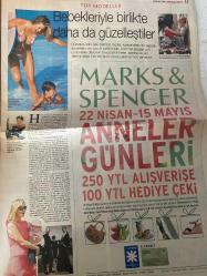 SABAH ANNELER GÜNÜ GAZETESİ DOĞUM GÜNÜ HEDİYESİ- 6 MAYIS 2005 -Neriman Özlüce-Burcu Esmersoy-Pınar Altuğ-Seçil Tuncer-Sibel Tüzün-Güliz Ayla-Ebru Cündioğlu-Ferhan Talayhan-Helena Christensen-Cindy Crawford-Claudia Schiffer-Kate Moss-Carla Bruni-Stephanie Seymour-Christy Turlington-Linda Evangelista-Naomi Campbell-Nadja Auermann-Hana Soukupova-Daria Werbowy-Adriana Lima-Natasa Vojnovic-Gisele Bündchen  Tüm dünyaları çocukları-Herkes sevgisini farklı-Anneler Günü için ne alıcaz-Bebekleriyle birlikte daha da güzelleştiler-Hediye seçmek için çok geç değil-Genç annelere trendy ürünler-Kısa bir araştırma alışverişi kolaylaştırır-Şıklığına sizin de katkınız olsun-Topuklu düz ya da sandalet seçim sizin-Takıların gizlenen ona özel güzellik