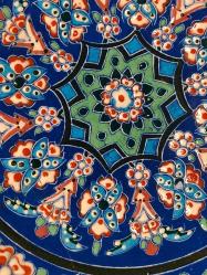 Kütahya çini Dekoratif tabak