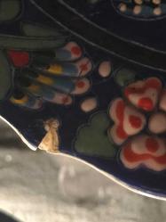 Kütahya çini Dekoratif tabak