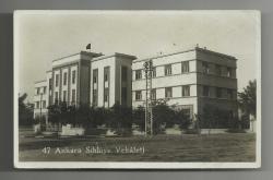 ANKARA ŞEHRİ ESKİ SIHHİYE VEKALETİ BİNASI FOTOKARTI...