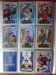 Topps Serisi Nadir ve Özel Kartlar Albümü (Messi ve Ronaldo İçerir)