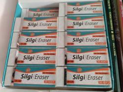 FABER CASTEL-ROTRİNG-MİKRO -LOGON-PENAC-ADEL-UMİX- COİN-FİXPOİNT 0.7MM VERSATİL KALEM 10 ADET +120 Lİ 12 KUTU UÇ+20 ADET BÜYÜK  SİLGİ TOPLAM 42 PARÇA