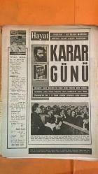 HAYAT HAFTALIK HABER MECMUA, DERGİSİ-   SIRA NO: 492 SAYI: 11 TARİH: 10 MART 1966 TAMER GÜVENÇ - ÇETİN EMEC - ANDRE SINYAVSKY - ABRAM TERTZ - NIKOLAJI ARZAK - SÜLEYMAN - JULIO CESAR FALABELLA - EMILIO FALABELLA - CACHITO FALABELLA - TEOMAN - TUNCER - ÜNSAL - B. TURAN - B. SUPHI - SÜRHAT - K. SUPHI - OSMAN - UĞUR - ONURSAL - K. TURAN - BASKIN - DOĞAN - ILKER - NECDET - RUHI - AYHAN - ÇETİN - NURI - TEZER - CAHIT - MUSTAFA ERTAN - NECATI BILGIÇ - OZAN SAĞDIÇ BÜYÜK HAC RÖPORTAJI - KABE - YAZAR A SINYAVSKY THE TRIAL BEGINS - KARAR GÜNÜ - BİZLER BU SAVAŞIN NÖBET DEĞİŞTİREN ERLERİYİZ - İŞTE ERENKÖY - YURDA SELAM - ÖLÜME GİTMİŞTİK - DÜNYANIN EN KÜÇÜK ATLARI - ANKARA'NIN DİNAMİK VE ENERJİK TAKIMI HACETTEPE - BU SENEKİ KADROSU - GELECEK HAFTA DEMİRSPOR -  EKSİKSİZ TAM TAKIM 48 SAYFA