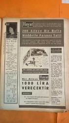 HAYAT HAFTALIK HABER MECMUA, ORTA SAYFA POSTER : ΚΟΥ FOTOĞRAFI - SIRA NO: 448 SAYI: 19 TARİH: 6 MAYIS 1965 EVA İSFENDİYARİ - SÜREYYA - TAMER GÜVENÇ - ŞEVKET RADO - HİKMET FERİDUN ES - HİKMET ANDAÇ - EMİR FAYSAL - ARİF HİKMET GÜNAŞAR - HACI İLYAS MUTLU - RIDVAN KOÇ - P. USLU - A. DÖNMEZ - VEYSEL MUMCU KIZIM SÜREYYA - 200 AİLEYE BİR HAFTA MÜDDETLE PARASIZ TATİL - ALTINCI İSLAM KONGRESİNDE - İSLAM ÂLEMİ KIBRIS KONUSUNDA TÜRKİYE’Yİ DESTEKLİYOR - YAPICI KONUŞMA - DOST AFRİKALILAR - MUHTEŞEM ZİYAFET - HAYIRLI BAŞLANGIÇ - BİR İRADE HASTALIĞI - SOHBET KÖŞESİ - ROBERT KENNEDY - JAMES WHITTAKER - JOHN KENNEDY - SIMON VRATSIYAN - HELLE WINGSOE - MELEK AKI - NİYAZİ AKI - FLORENCE NIGHTINGALE - RINGO STARR - MAUREEN STARKY DAĞININ FÂTİHİ GENE BİR KENNEDY - ERMENİ MİTİNGLERİ - DANİMARKA LOKUMU - FLORENCE NIGHTINGALE TESİSLERİ İÇİN YARDIM - RI -  EKSİKSİZ TAM TAKIM 48 SAYFA