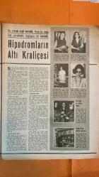 HAYAT HAFTALIK HABER MECMUA, SIRA NO: 698 SAYI: 8 TARİH: 19 ŞUBAT 1970 GÜLSEN ALNIAÇIK - A. GÖKÇER - JALE BIRSEL - OZAN SAĞDIÇ - KORAY GÜNEY - TAMER GÜVENÇ - KRALİÇE ELIZABETH - FARAH PEHLEVİ - AHMET EMİN YALMAN - MITHAT PERİN - FRANZ GRILPARZER - ANTON ÇEHOV - NIHAL YALAZA TALUY - ANTOINE DE SAINT EXUPÉRY - AZRA ERAT - MAKSİM GORKİ - MAX SCHELER - NIETZSCHE - KEMAL DEMİREL KUTLU OLSUN BAYRAMINIZ - AY TAŞI TÜRKİYE’DE - DÜŞÜNCELER SÖZLÜĞÜ - BAYRAM DEDİĞİNİZ NEDİR - İKİ YALMAN BİR ARADA - ELLİ YIL ÖNCEKİ İSTANBUL’DAN SEVGİLERLE - AĞDA TATİL - SICAK ŞARAP ALEMLERİ - ÜLKER EDIS - ZELİHA TANAÇAN - ESİN ZENBİLCİ - MİLHAN HASVE - INGRID BİLBASAR - SEMİRAL BİLBASAR - LİLİAN RUCKER - NIHAN YÜZATLI - NERMİN ERGÜKÇE - KADRİYE ABACI - SEVİM DİDİN - NEVİN ÖRGÜN - SABAHAT ÖZSOY - SELÇUK KURTER - MESUDE EVLİYAZADE - EUGENE CLARK - HAYAT EKENLER - SÜREYYA - FARAH PEHLEVİ - HAFİZE NİNE - CENGİZ YARBAĞ - KUTLU ERTUNA HİPODROMLARIN ALTI KRALİÇESİ - ZENBİLCİ’NİN KÜÇÜK MÜZESİ -  EKSİKSİZ TAM TAKIM 48 SAYFA