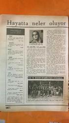 HAYAT HAFTALIK HABER MECMUA, SIRA NO: 699 SAYI: 9 TARİH: 26 ŞUBAT 1970 SÜREYYA - BARBARA ZOELLNER - DR. BARNARD - TWIGGY - FAİK ÜSTÜNİDMAN - ŞEVKİ EGE - SELAHATTİN REFİK - CENGİZ YARBAĞ - KUTLU ERTUNA - S. GÜVENIRGİL - T. ORAL KİRALIK DUVAK - ÖLÜNCEYE KADAR BERABERİZ - DÜŞÜNCELER SÖZLÜĞÜ - AH GÜZELLİK VAH GÜZELLİK - ELLİ YIL ÖNCEKİ İSTANBUL’DAN SEVGİLERLE - FAKİR GENÇ KIZIN RÜYASI - ALEKSANDR DUBÇEK - İBRAHİM ŞEVKİ ATASAGUN - BAYAN DUBÇEK - İHSAN DOĞRAMACI - MÜBECCEL ULUG - SAHAP KOCATOPÇU - MARIT WOLSKA - BENGÜL HASPUTÇU - NAZAN KORAL - KINA KARACA - TAKYOR PAPAZYAN - NÜKHET İZGÜR - NADİR YAZICIOĞLU - MÜGE ATABEK - ELİF KARECA - EFİMİA KARADAYI - CLEMENT MALCON - SUNA KORAT - VERDA ERMAN - GÜLSEREN SADAK - LERZAN ÖKE - GÜLRİZ SURURİ - ENGİN CEZZAR - SELAHATTİN BAYEZİT - AYŞE BAYEZİTOĞLU - OYA BAŞAK - NERVA ŞİRVAN - CENAP PEKİŞ - ŞERİF EGELİ - RASİM ADALI - GÖNÜL AKIN - FİLİZ AKIN - TÜRKER İNANOĞLU - İLKER İNANOĞLU - NECDET TOSUN - FUNDA - ZEKİ SİRMİT - Y -  EKSİKSİZ TAM TAKIM 48 SAYFA