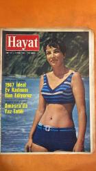 HAYAT HAFTALIK HABER MECMUA, ORTA SAYFA POSTER: ÇIPLAK, MANOLYALAR  - SIRA NO: 570 SAYI: 37 TARİH: 7 EYLÜL 1967 LÂLE ÜNLÜ - GÜNGÖR GÖRÜCÜ - HAVVA BEKTAŞ - SUNA KAN - OZAN SAĞDIÇ - ŞEVKET RADO - HACI BEKTAŞ VELİ 1967 İDEAL EV KADININI İLAN EDİYORUZ - AMASRA’DA YAZ TATİLİ - SUNA KAN - YANGINDAN ÖNCE VE SONRA FORRESTAL - LİMONLUKTA YETİŞEN ÇOCUKLAR - HACI BEKTAŞ 1967 - ERZURUMLULAR BAR YAPIYOR - BRIGITTE BARDOT - NICOLAS CHARIER - JACQUES CHARIER - GUNTER SACHS - ROLF SACHS - NÜKTE UĞUREL - FAHRİ OK - TOLGA ERSÖZ - ENDER ERSÖZ - SEVDA TUNCAY - YASEMİN AHSEN - FERHAN SADIK - AYŞE KILIÇ - DAYAN H. C. - S. ALEV - S. ARMAN - N. DOM - T. TOPÇOĞLU - S. ÖZCAN - B. ŞEN - N. TEKİNALP - Y. ARITÜRK - VAROL ÖZYILMAZ - MUHİTTİN AYDIN - REJAT AHMET - ÜMİT ÖZAY - V. OKAN - İSMAİL KESER - ARİF ÇELİK - S. COŞKUN - S. ARMAN - H. KAPLAN - H. ERGEÇ - HİLMİ OĞUZ - NECATİ BALKANLI - H. DİKMEN - SEVGİ IŞIK - CENK ERSOY - LEVENT GÜVEN - BÜLENT GÜVEN - GÜLSÜN ÖZYURT - GÜLEN AY BRIGI -  EKSİKSİZ TAM TAKIM 48 SAYFA