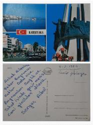 İZMİR Karşıyaka Parçalı KARTPOSTAL Şehir Kartpostalları