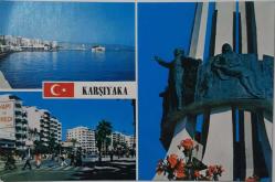 İZMİR Karşıyaka Parçalı KARTPOSTAL Şehir Kartpostalları
