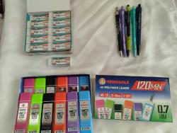 FABER CASTELL 0.7MM VERSATİL KALEM 5 ADET +120 Lİ 12 KUTU UÇ+20 ADET BÜYÜK  SİLGİ TOPLAM 37 PARÇA+ÜCRETSİZ KARGO