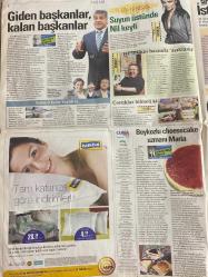 SABAH GAZETESİ DOĞUM GÜNÜ HEDİYESİ- 3 NİSAN 2009 -Nil Karaibrahimgil - Tuna Kiremitçi - Maria Perdue - İsmail Ünal - Atilla Boraşay - Ayfer Tunç - Elif Safak - Cem Adrian - Aslan Eroğlu - Figen Yanık - İstanbul Film Festivali - Ayaklarda son durum - Nil’in şarkıları su yüzüne çıktı - Bu kadınlar çıplak değil aslında - Aramıza bir köpek girerse - Giden başkanlar kalan başkanlar - Vadim o kadar yeşildi ki - Suyun üstünde Nil keyfi - DJ setinin başında aşık lama - Çocuklar bilmeli ki - Beykozlu cheesecake uzmanı Maria - İstanbul Film Festivali’nin Kare As’ı - Hafta sonu reçetesi - Marley&Ben - Son Oyun - Vahşet Partisi - Hızlı ve Öfkeli 4 - Yengeç Oyunu - Ayakkabının cazibesi - Sihirli dans adımları için - Aşk yüklü levhalar
