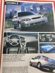 KIA GAZETESİ DOĞUM GÜNÜ HEDİYESİ -Anadolu grup-sorento-carnıval-shuma-carens-magentis-pregıo-KIA KİTAPÇIĞI-sayfa sayısı sekiz