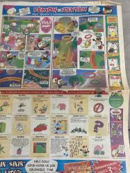 SABAH ÇİZGİ DÜNYASI GAZETESİ DOĞUM GÜNÜ HEDİYESİ -10 NİSAN 2005 - Mesut Yılmaz-Bedri Koraman-karikatürler-bilmeceler-bulmacalar-limon ile zeytin karikatürü-dünyadan fıkra ve karikatür-Cominek karikatür-Fatih solmaz-