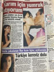DEDEKTİF GAZETESİ DOĞUM GÜNÜ HEDİYESİ -20 MAYIS 1997 -Hande Ataizi-Pınar Eliçe-Sibel Can-Seren Serengil-Süha-Adnan Kahveci-Nimet Kahveci-James Crossley-Ulrika Johnson-Senem Çalan-Uche-Okacha-Serdar Ortaç-Tuğba Özay  YAKALANDI-İktidar Yalanı-Müthiş Teklif-O ne şeytandır-Ozan beni de sevdi-Serdar da azıttı-Baldız davasına ölüyordu-Yeni aşk arıyor-Hangisi daha güzel