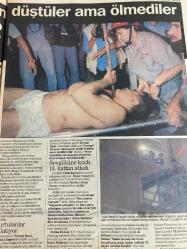 KORKU GAZETESİ DOĞUM GÜNÜ HEDİYESİ -17 MAYIS 1997 - Manevi şifa uzmanı ve yıldız yorumcusu hacı kudret Sandra bugünden itibaren korkuda yazıyor-dünyayı ayağa kaldıran gizemli olaylar-metrelerce yükseklikten düştüler ama ölmediler onları kimler koruyor-aksakallı dede-kanatlı melek-Kemal’i cinler öldürdüğü-Sümbül Efendi türbesi şifa dağıtıyor-kısmet açtıran türbe-madenleri kölesi yapan adam-kendisini bir uzaylı olduğunu ve dünyayı kurtarmaya geldiğini söylüyordu-zaman tünelde garip kayboluş- Beni vuracaklar-şeytana karşı Savaşanlar-dünyanın çatısındaki muhafız birliği-büyücü-Atilla Solaker-öldürülen Peter curran-ölü koca geri dönüp karısına katillerini anlattı mezardan gelen itiraf-manken Gizem Özdil‘in en büyük korkusu karanlık evin bütün ışıklarını yakar öyle yatarım