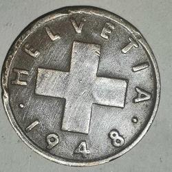 İSVİÇRE  1948   1 RAPPEN