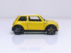 Hot Wheels Sarı Mini Cooper - 2001  - Mattel 52921 1185 MJ, I, NL  Diecast Model Araba