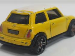 Hot Wheels Sarı Mini Cooper - 2001  - Mattel 52921 1185 MJ, I, NL  Diecast Model Araba