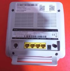 ZYXEL DX3200-B0 5Ghz WİFİ6 Yeni nesil VDSL Modem ( Yeni gibi , Gigabit Portlar , Kurulum kılavuzlu)