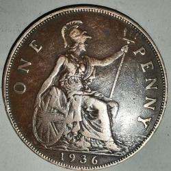 İNGİLTERE  1936  1 PENNY