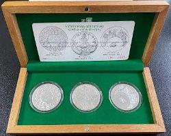 MEVLANA'NIN 800. DOĞUM YILI HATIRA GÜMÜŞ PARA SETİ KUTULU VE SERTİFİKALI